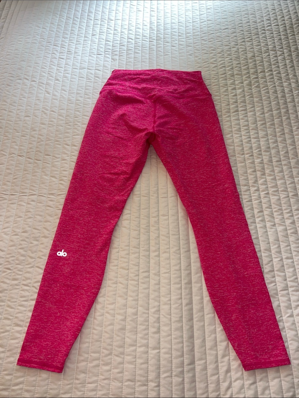 Alo Womens Pink Active Leggings - Small